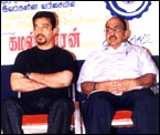 Kamal Haasan [left]