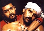 Vikram, Surya in Pithamahan