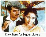 Anil Kapoor and Manisha Koirala in 1942-A Love Story