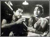 Kishore Kumar and Madhubala in Chalti Ka Naam Gaadi