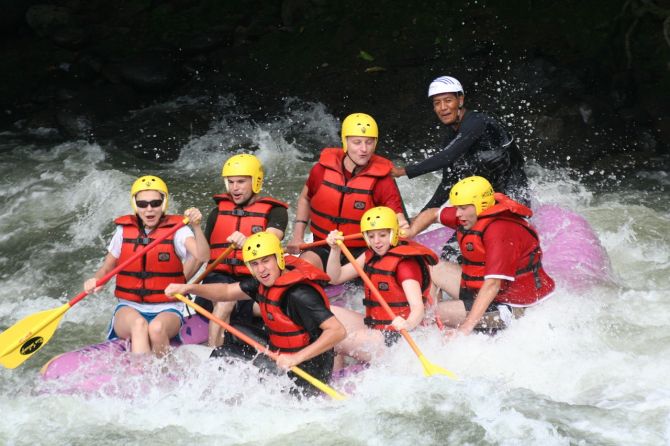 White Water River Rafting India Destinations