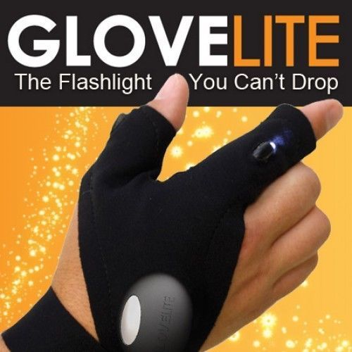 Glove Lite LED Flashlight Torch Emergency Light
