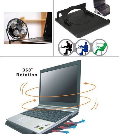 Cooling pad for laptop