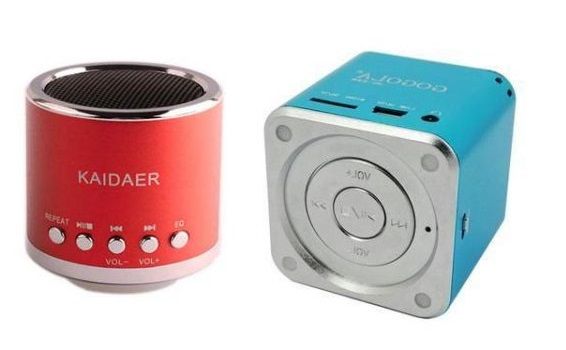 Mini Portable Speaker With Microsd MP3 Player Boom