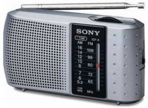 Sony ICF-8 (ICF8) Portable AM/FM Transistor Radio Speaker
