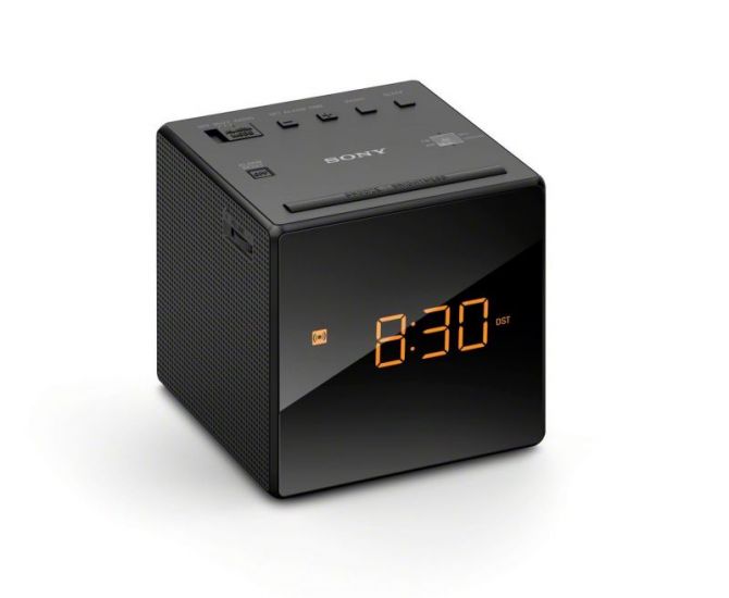 Multi Tasker Radio Alarm Clock LCD Display