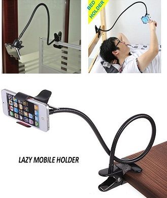 Lazy mobile holder