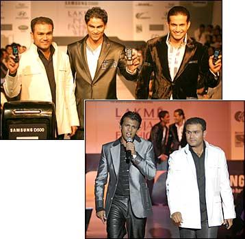 Sehwag, Kaif, Irfan and Abhijeet