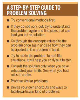 A step-by-step guide to problem solving