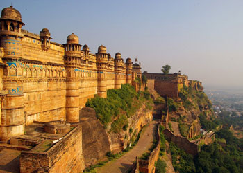 The majestic Gwalior Fort built by Raja Man Singh Tomar