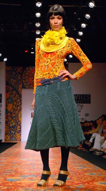 Ritu Kumar Fashion Show at LIFW 2009