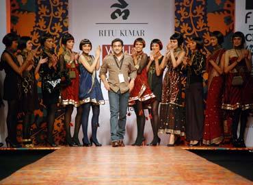 Ritu Kumar Fashion Show at LIFW 2009