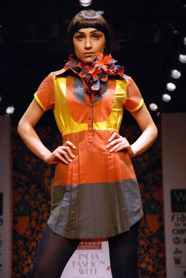 Ritu Kumar Fashion Show at LIFW 2009
