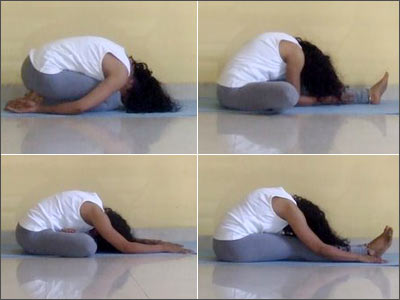 Shameem Akthar, yoga acharya trained with the Sivananda Vedanta Yoga Center, suggests four poses that will help you sleep better.