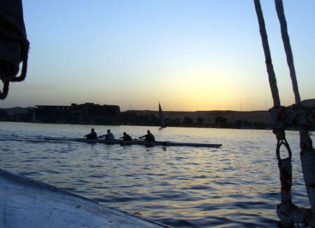 Sunset on the Nile