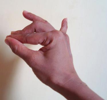 Vyaan mudra (Circulation hand gesture)
