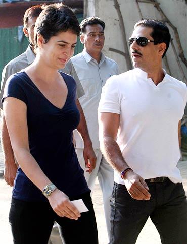 Priyanka Gandhi and Robert Vadra