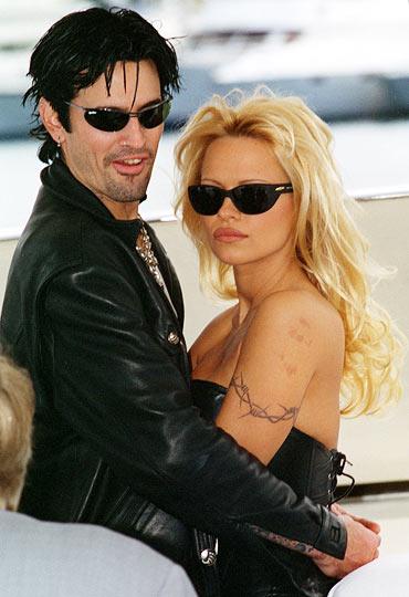 Tommy Lee and Pamela Anderson