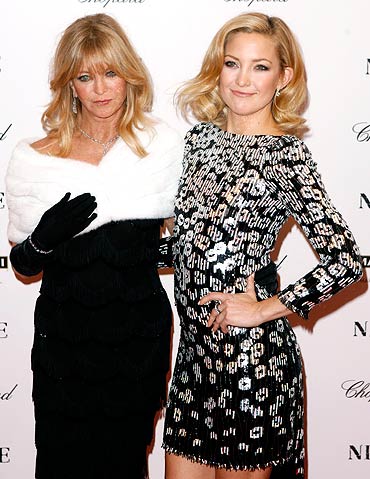 Kate Hudson's mother Goldie Hawn is a devout Buddhist and is very much into spirituality