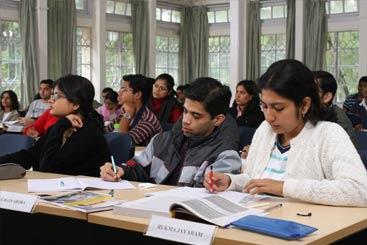 Students at IIM Shillong