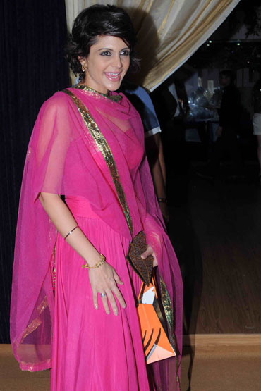 Mandira Bedi at HDIL Couture Week