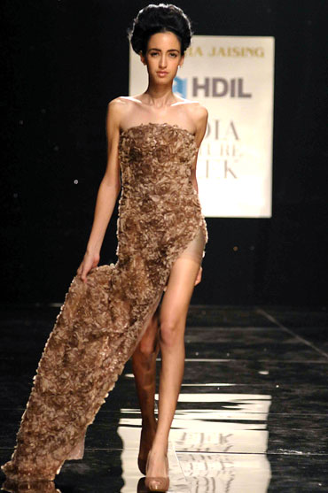 A Monisha Jaising creation at HDIL India Couture Week