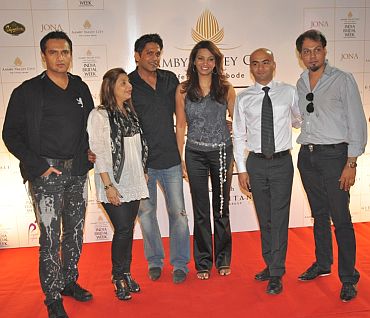 Marc Robinson, Falguni Peacock, Rocky S, Diana Hayden, Vijay Singh and Shane Peacock