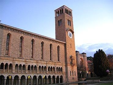 Winthrop Hall at sunset, University of Western Australia, Crawley, Western Australia