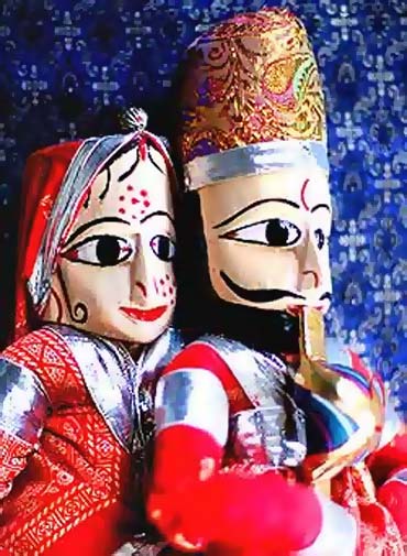 Rajasthani Kathputli puppets