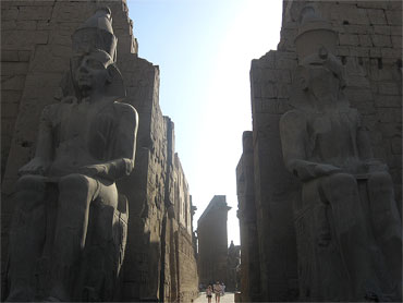 The temple of Luxor