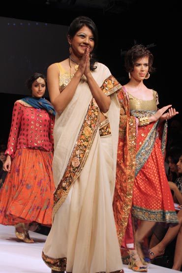 Designer Anupamaa Dayal takes a bow