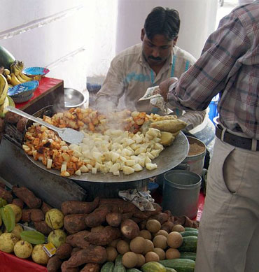 Head to Bengali Market, Quitib Institutional Area or Karol Bagh for yummy street food