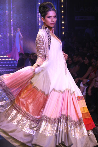 Candice Pinto for Manish Malhotra