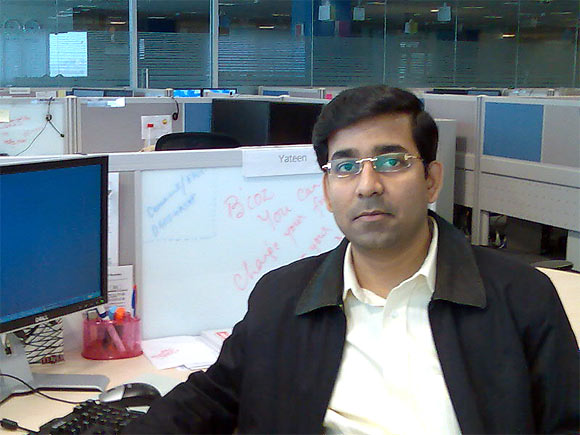 Yateen Kumar Suman at UBS India in Hyderabad