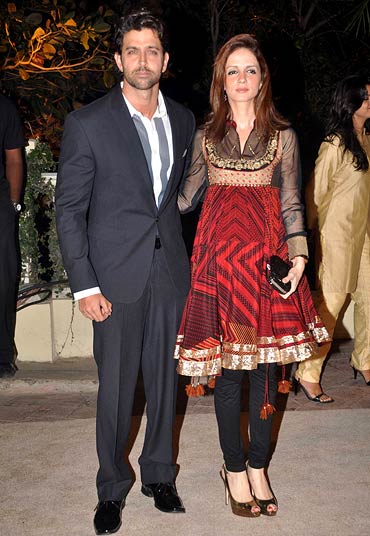 Hrithik and Suzanne Roshan