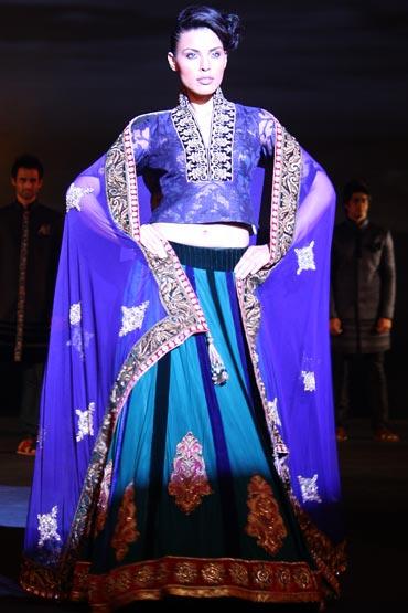 Deepti Gujral for Manish Malhotra