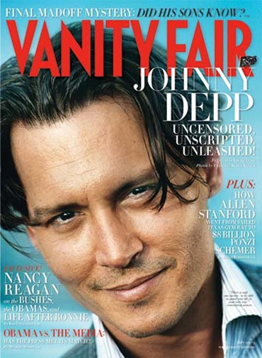 johnny depp 2011 vanity fair. Most Desired Chin: Johnny Depp