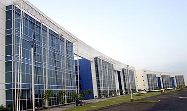 A view of an IT park in Chandigarh