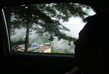 A rainy journey