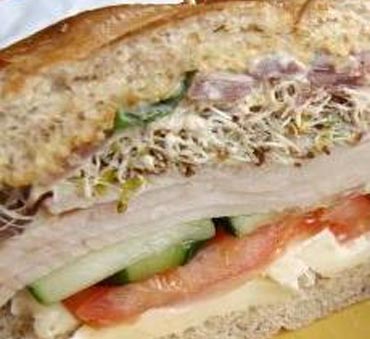Turkey sandwich post your workout