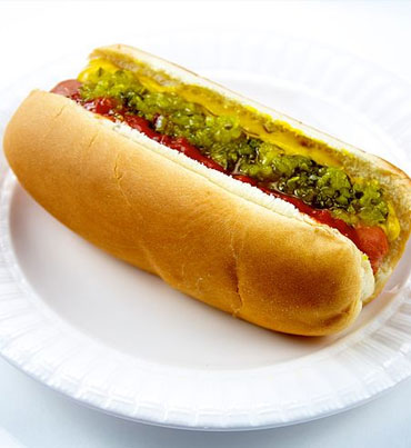 Hot Dogs are loaded with high levels of sodium nitrite and Monosodium Glutamate.
