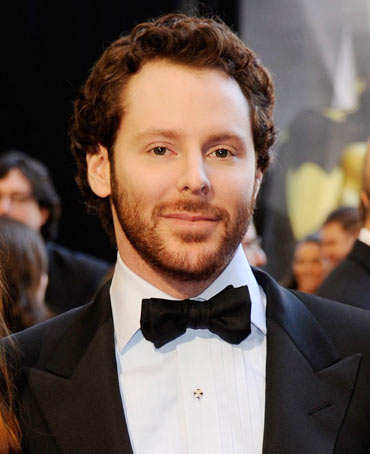 Napster co-founder and Facebook founding president Sean Parker (R) and his 