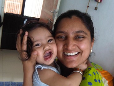 Niharika Mehta with her son Arti