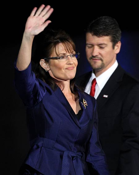 Sarah and Todd Palin