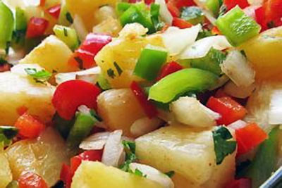 Pineapple salsa