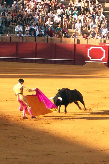 Bullfighting in Seville