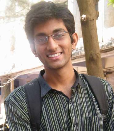 Yogesh Anil, a CAT aspirant at IBSAR, Belapur, after giving CAT 2011 on the first day
