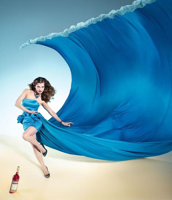 Milla Jovovich for Campari