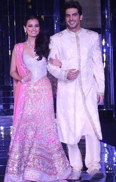 Dia Mirza and Zayed Khan for Adarsh Gill