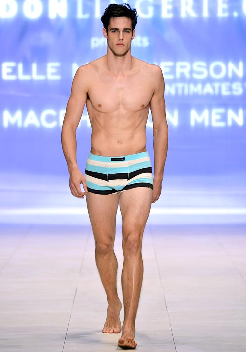 A MacPherson for Men design at the Bendon lingerie showing